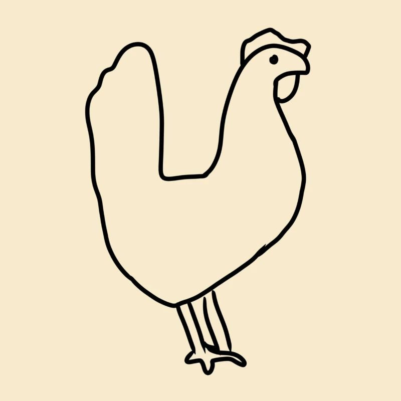 Icône d’animal de poulet