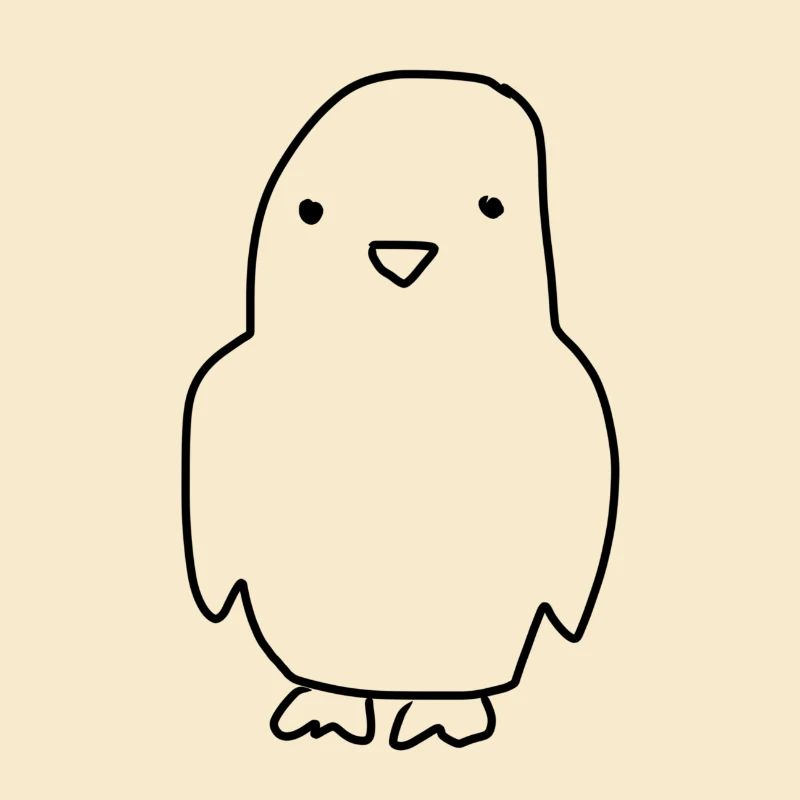 Vogel Tier Symbol