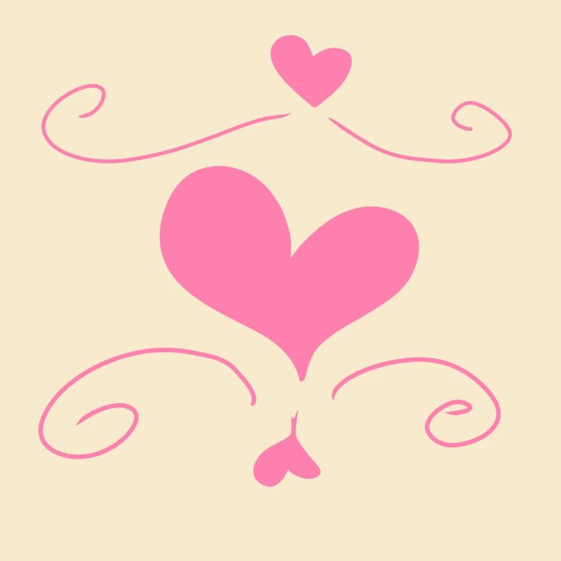 Herz Liebe Symbol form