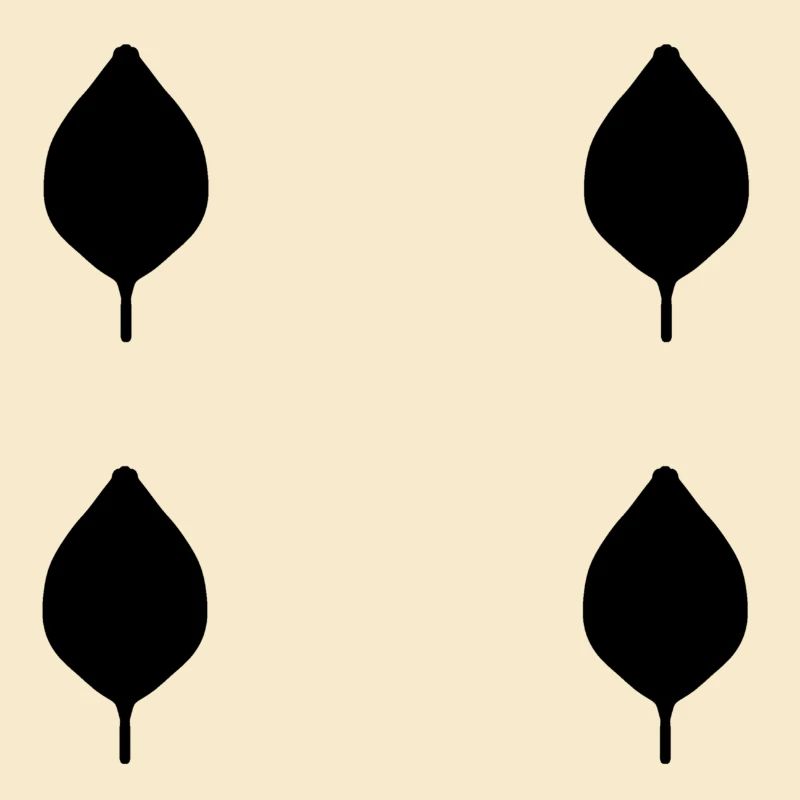 four leaves leaf nature pattern