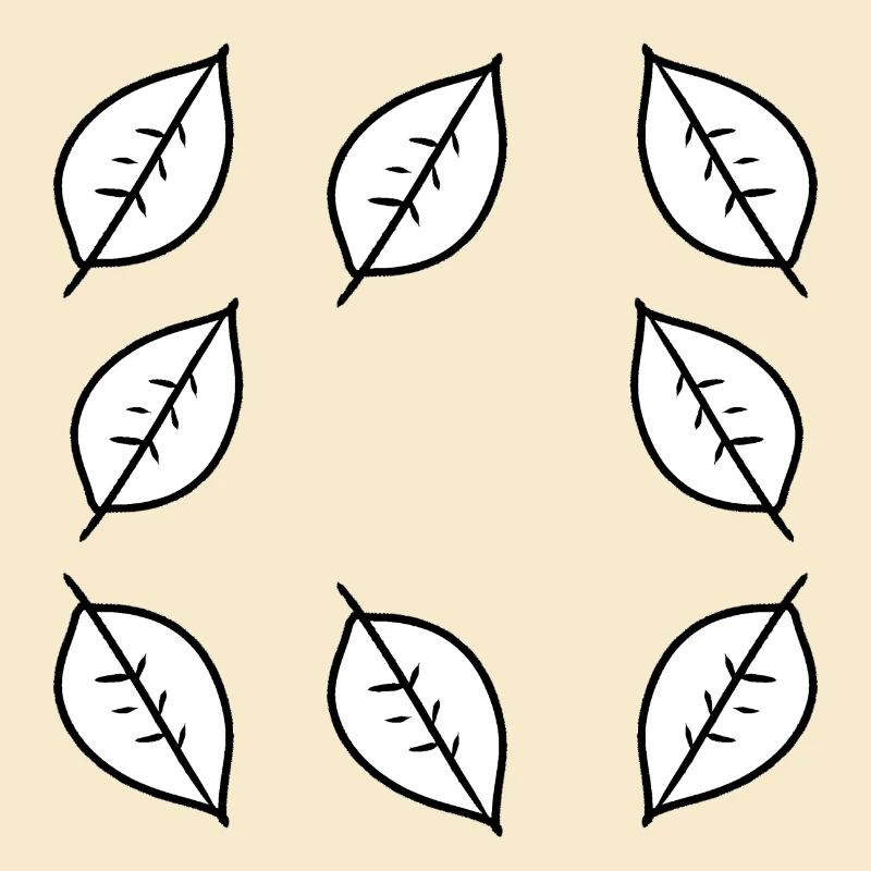 Cadre Feuille Feuilles Forme Nature