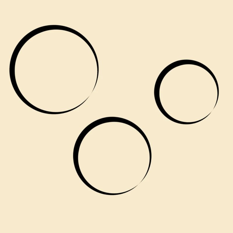 Three Circles Circle Shape Icon