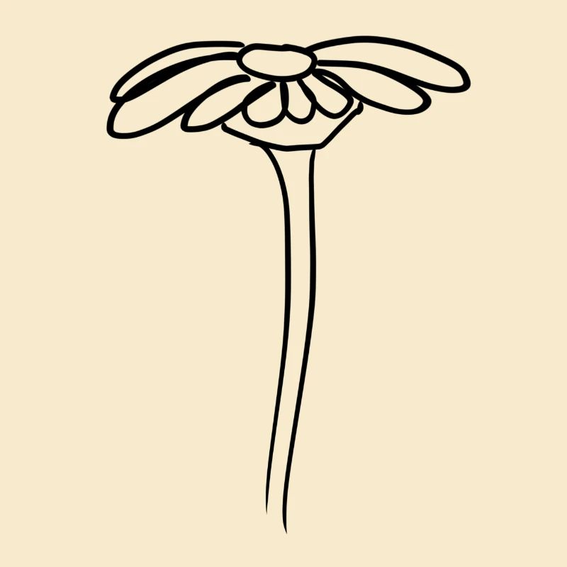 flower icon side plant shape icon