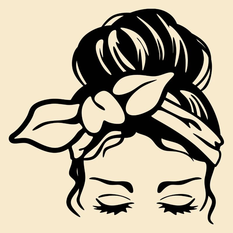 messy bun