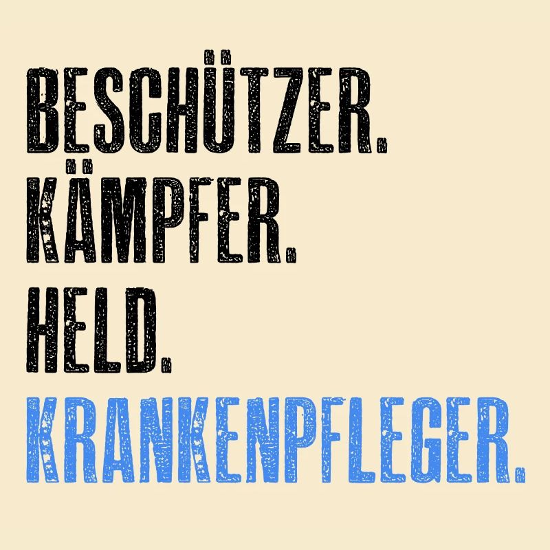 Beschützer Kämpfer Held Krankenpfleger - Pfleger
