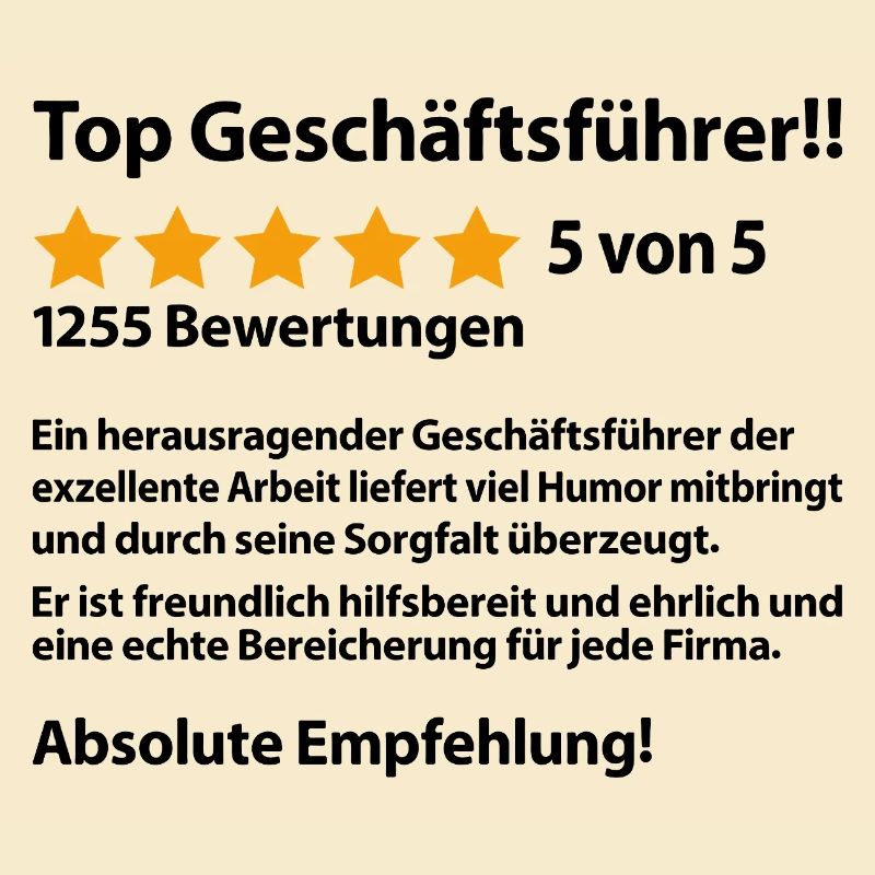 Geschäftsführer Abschiedsgeschenk Geschenkidee