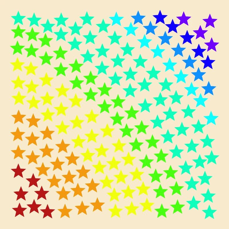 Regenbogen Stern Sterne bunt Geschenkidee Muster