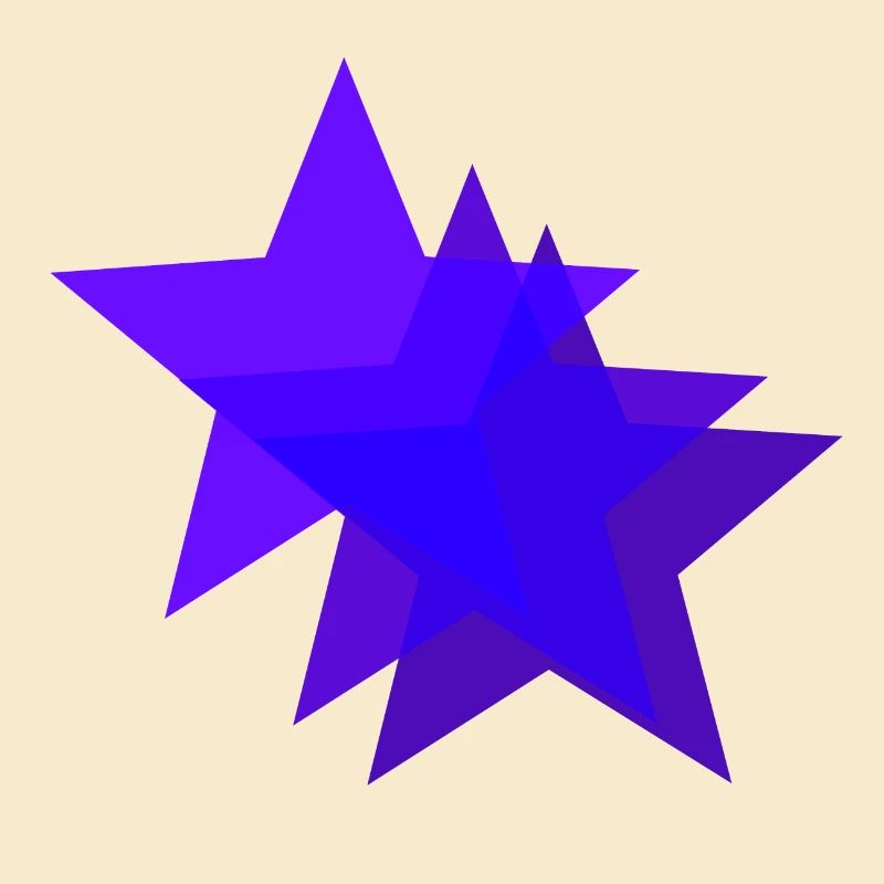 Idée cadeau violet étoiles violettes