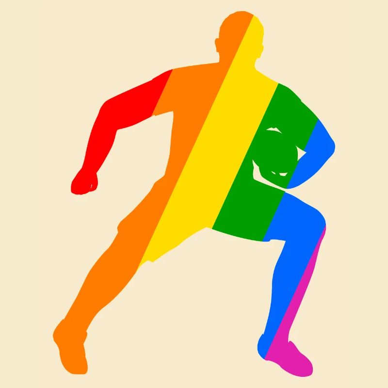 Rugby Power im Regenbogen