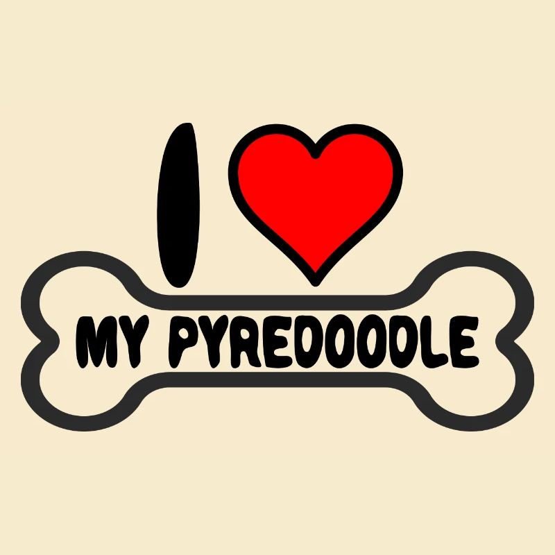 Standard Pyredoodle I Love my