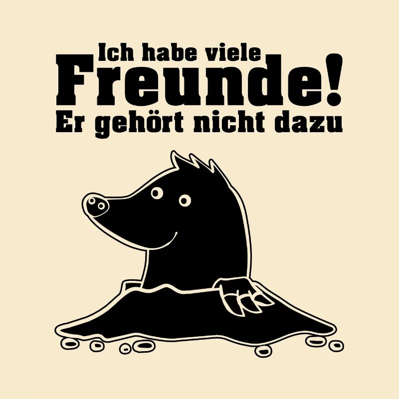 Freunde Geschenk Maulwurf Chemie Avogadro