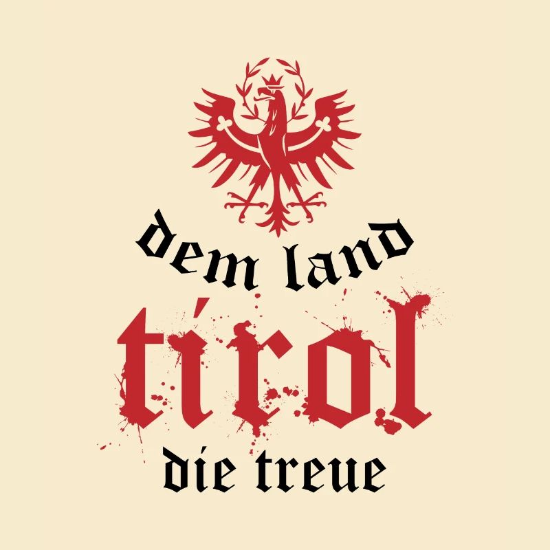 À l’état du tyrol le don fidèle des armoiries du dialecte