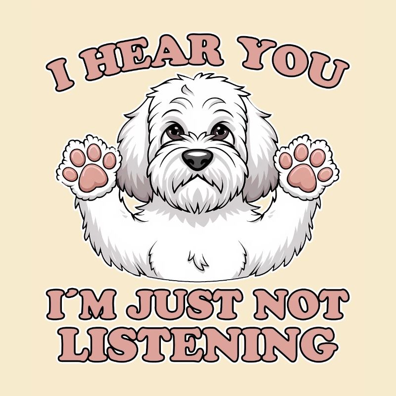 Cockapoo disant chiens drôle Cockapoo cadeau