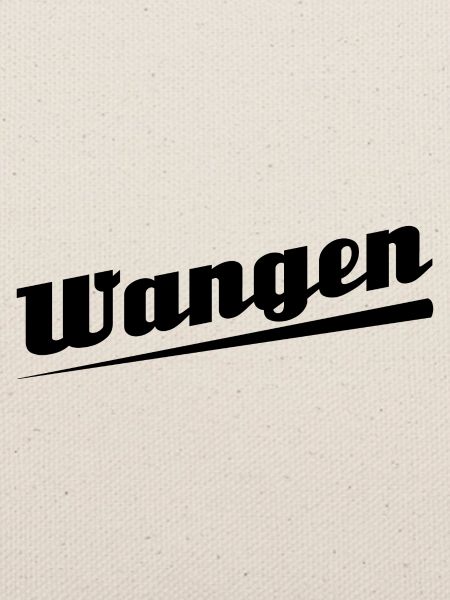 Wangen - Textdesign mit Stadtnamen