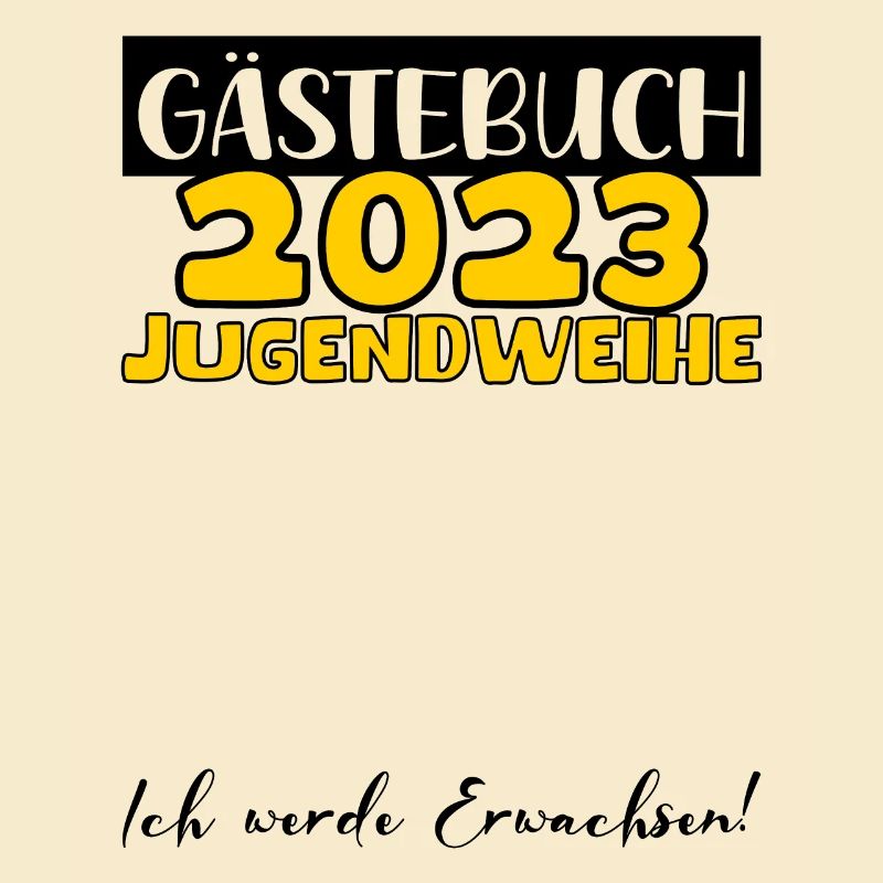 Jugendweihe 2023 Gästebuch Mädchen Jungen Fun Deko