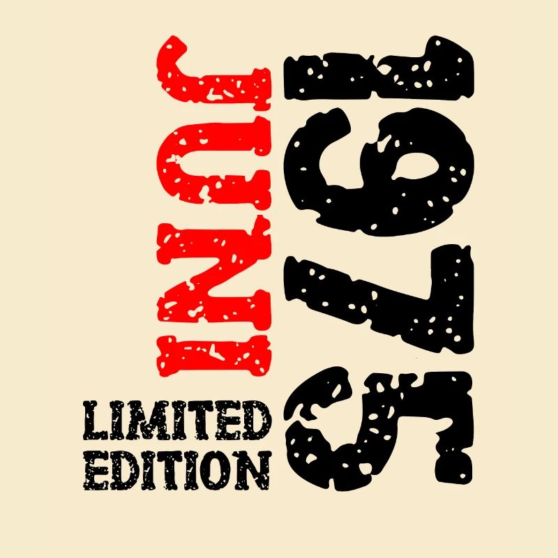 1975 Juni Limited Edition Geburtstag Geschenk