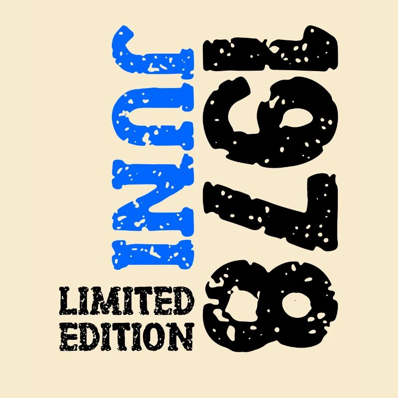 1978 Juni Limited Edition Geburtstag Geschenk
