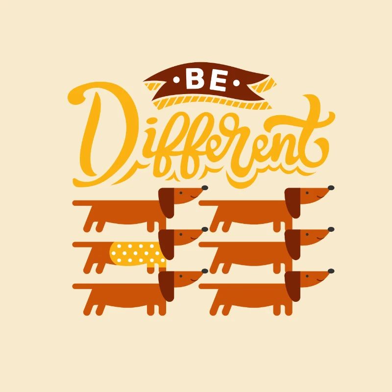 Be Different - Dackel