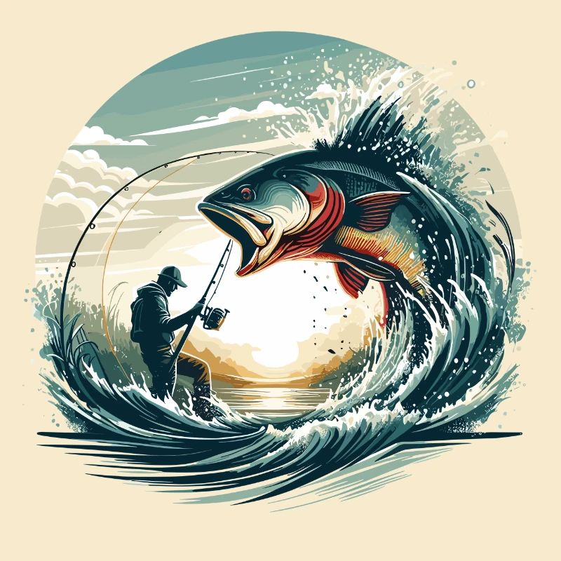 Angeln Angler Dynamik Geschenk