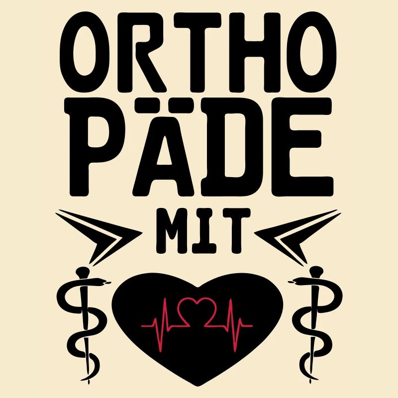 Orthopäde mit Herz Geschenk
