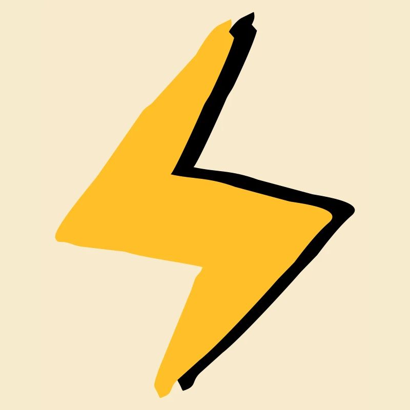 Blitz mit Superkräften - Kostüm