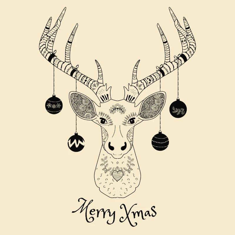 Deer xmas