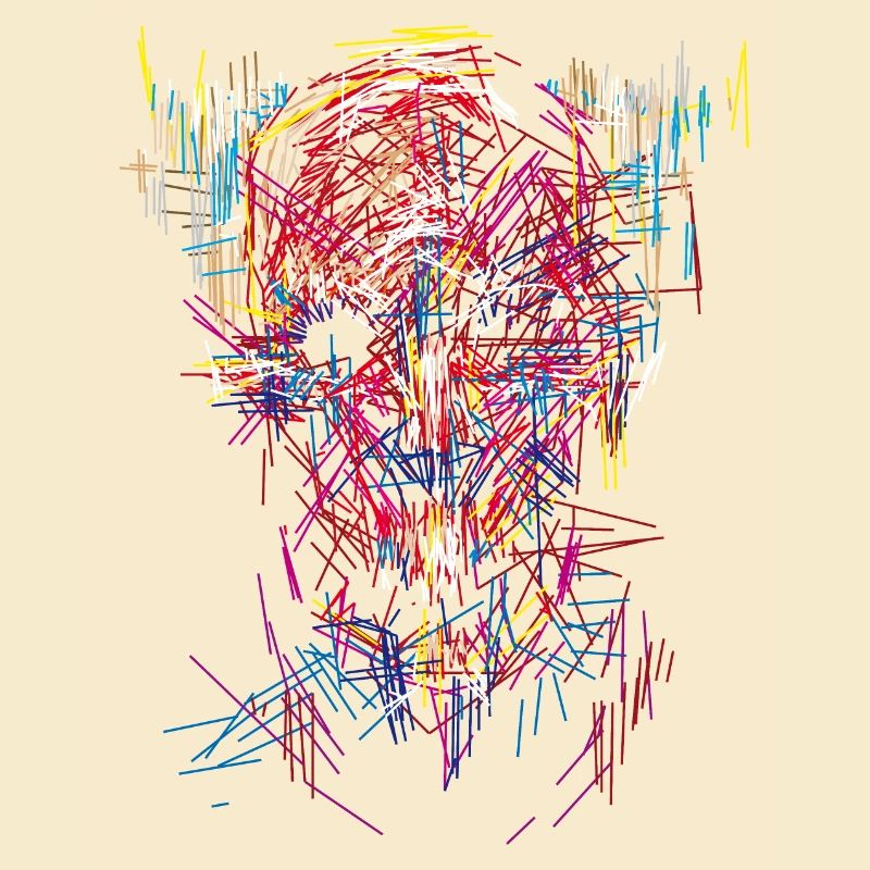 Halloween devil / Abstract