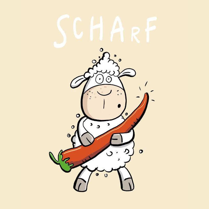Pepperoni Sheep I Sharp comic pun