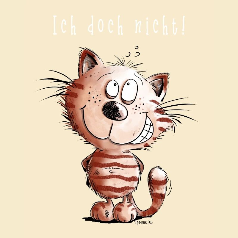 Je ne chat pas je chat motif BD cadeau