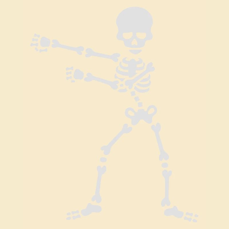 The floss dance flossing backpack boy kid skeleton
