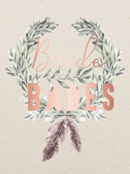 Boho Bride Babes Lorbeerkranz
