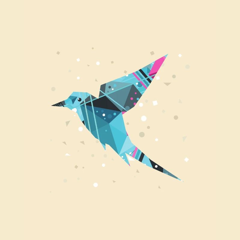 Oiseau abstrait