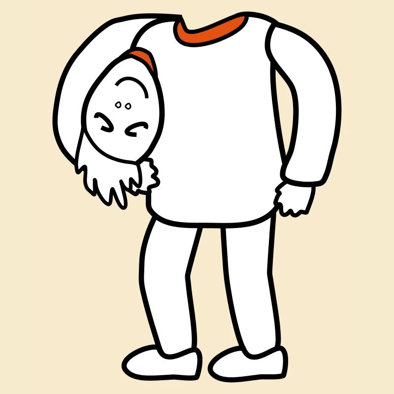 Kopf unterm Arm