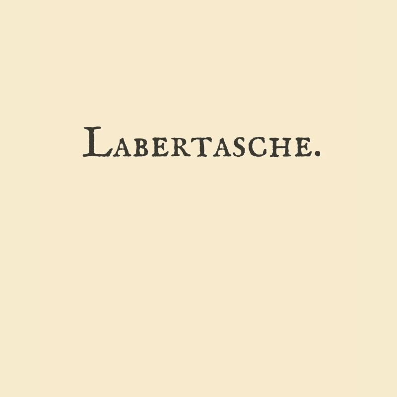 Labertasche.