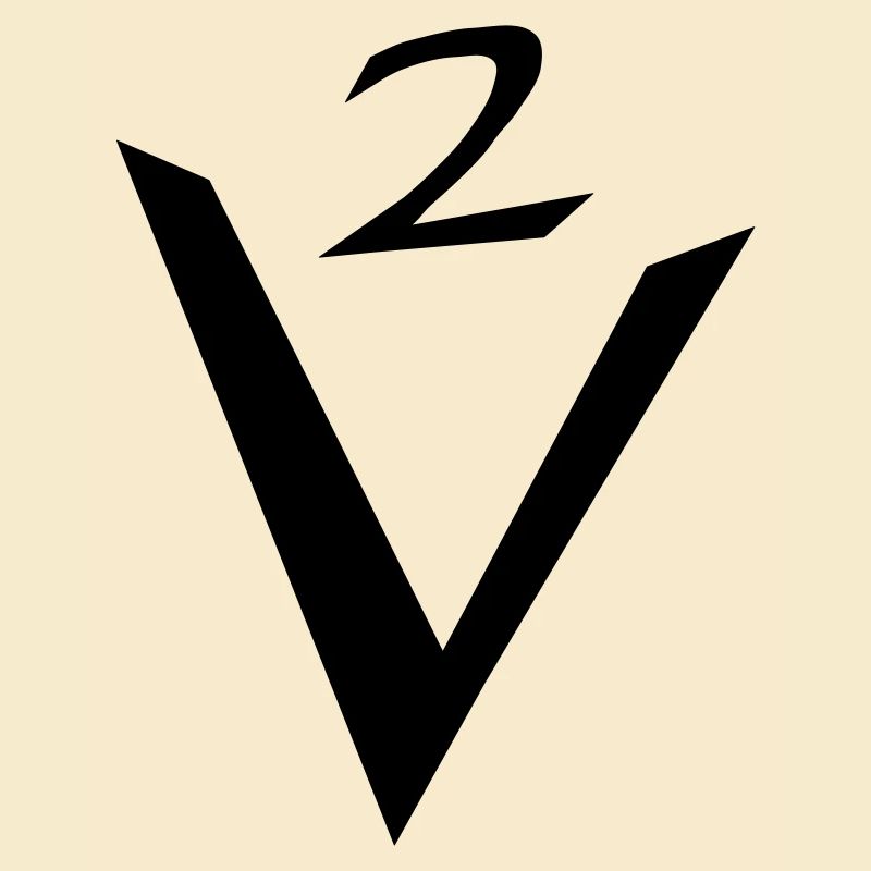 V2 lettering