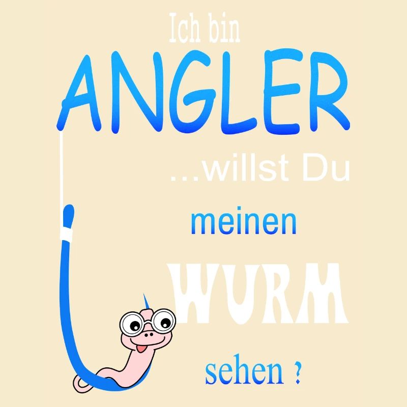 Lustige Angler Spruch