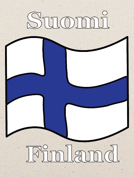 Finnland Finnland Flagge