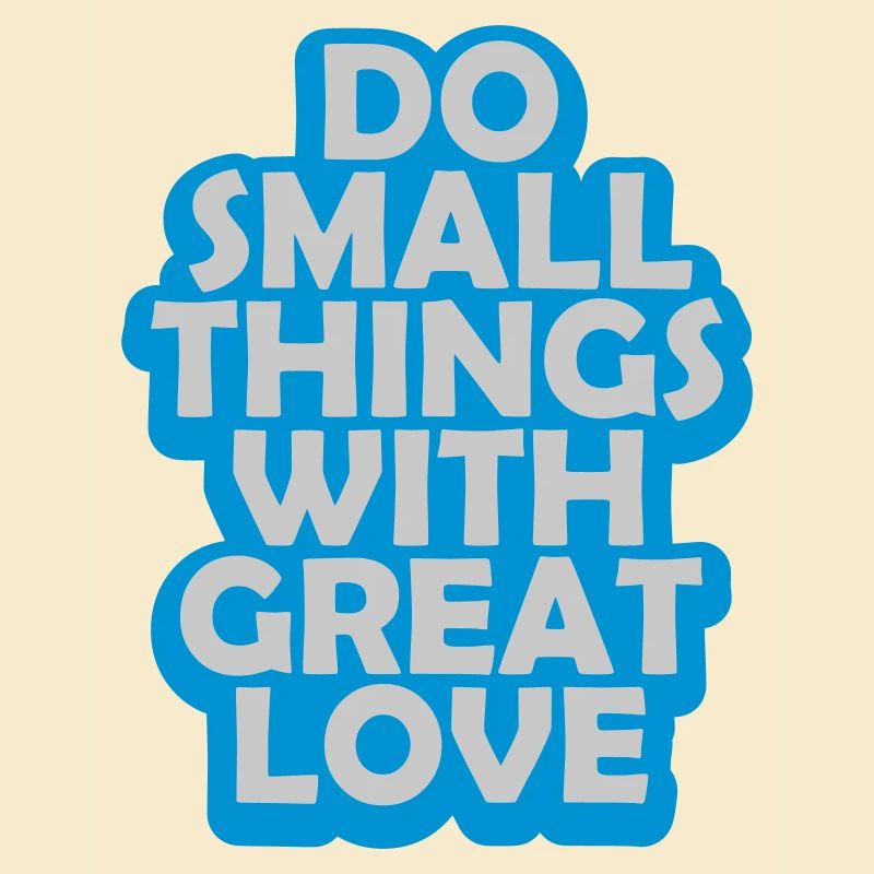Zitat do small things
