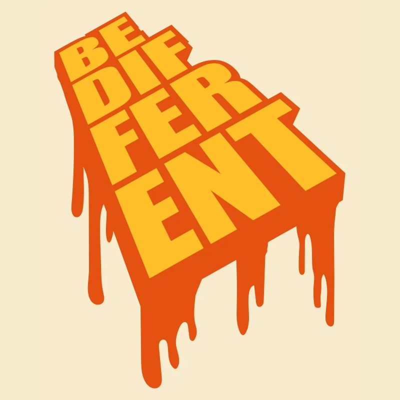 Soyez différent Logo Design