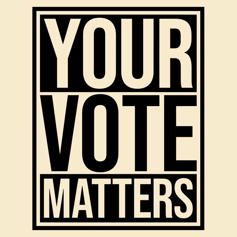 your vote matters Zitat
