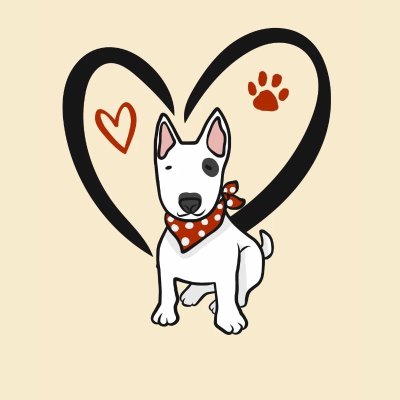 Bull Terrier - Pfotschafter Design