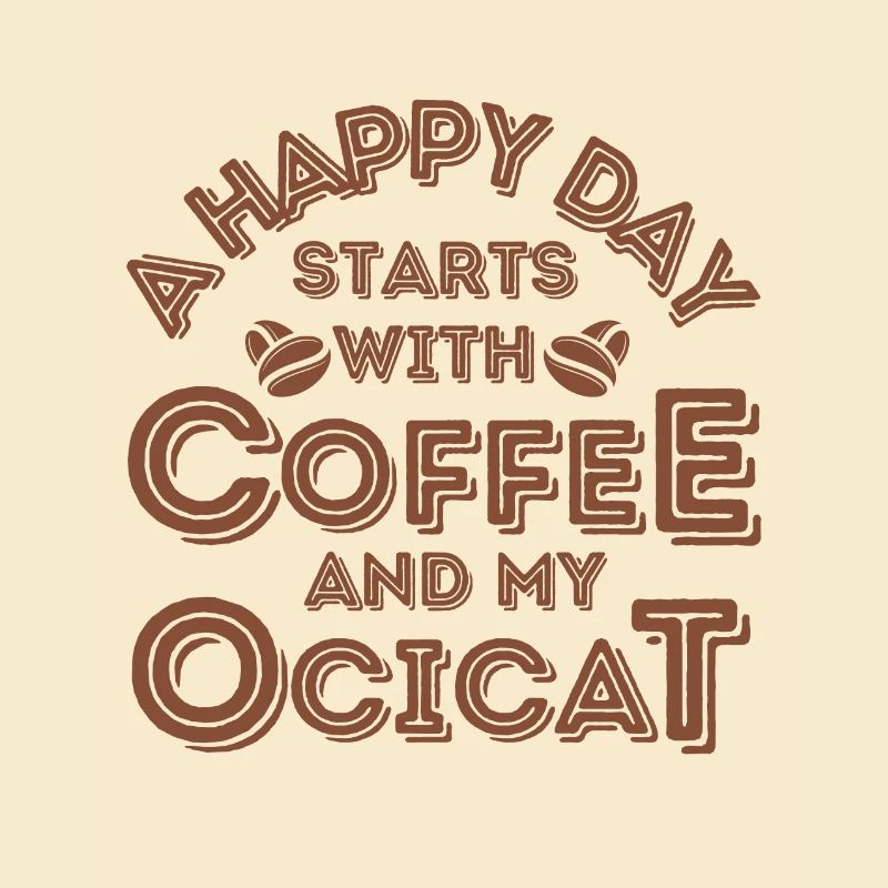Ocicat Cat Coffee Cafe