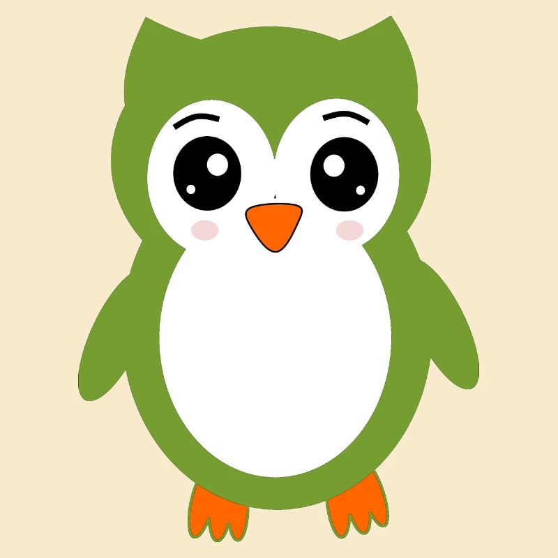 Eule grüne Eule