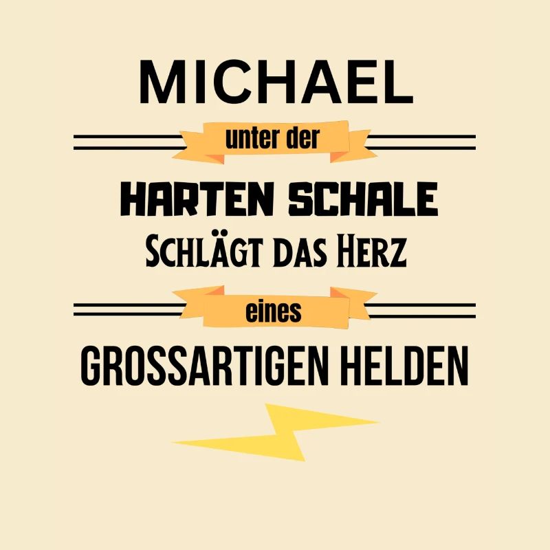 Michael harte Schale eines Großartigen Helden
