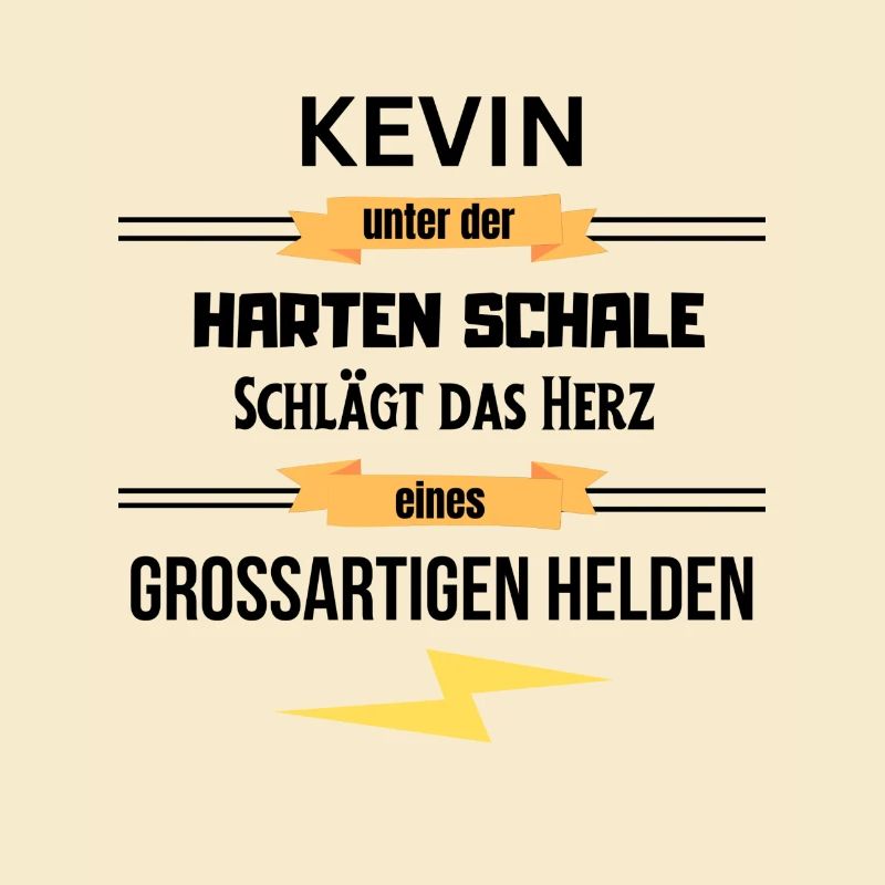 Kevin unter harte Schale eines Großartigen Helden
