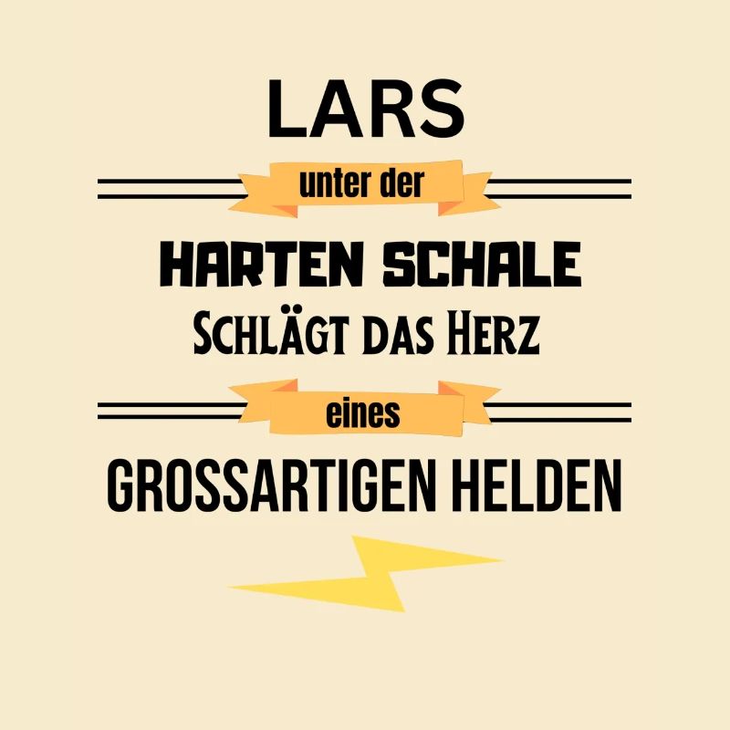 Lars unter harte Schale eines Großartigen Helden