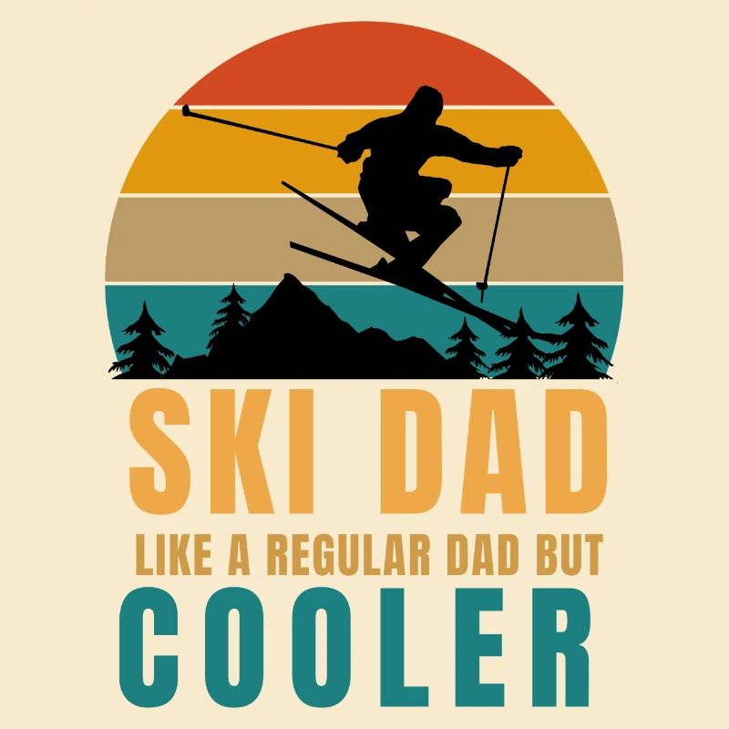 Ski papa comme papa normal mais plus cool