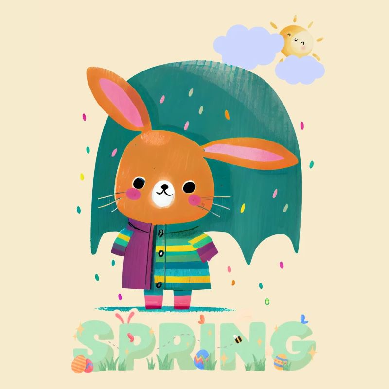 Spring | Easter | Happy Easter | Illustration