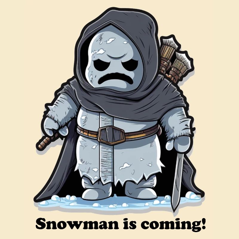 Snowman is coming