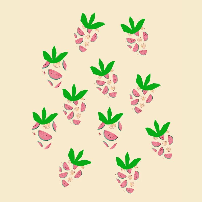 Melone oder Erdbeere?